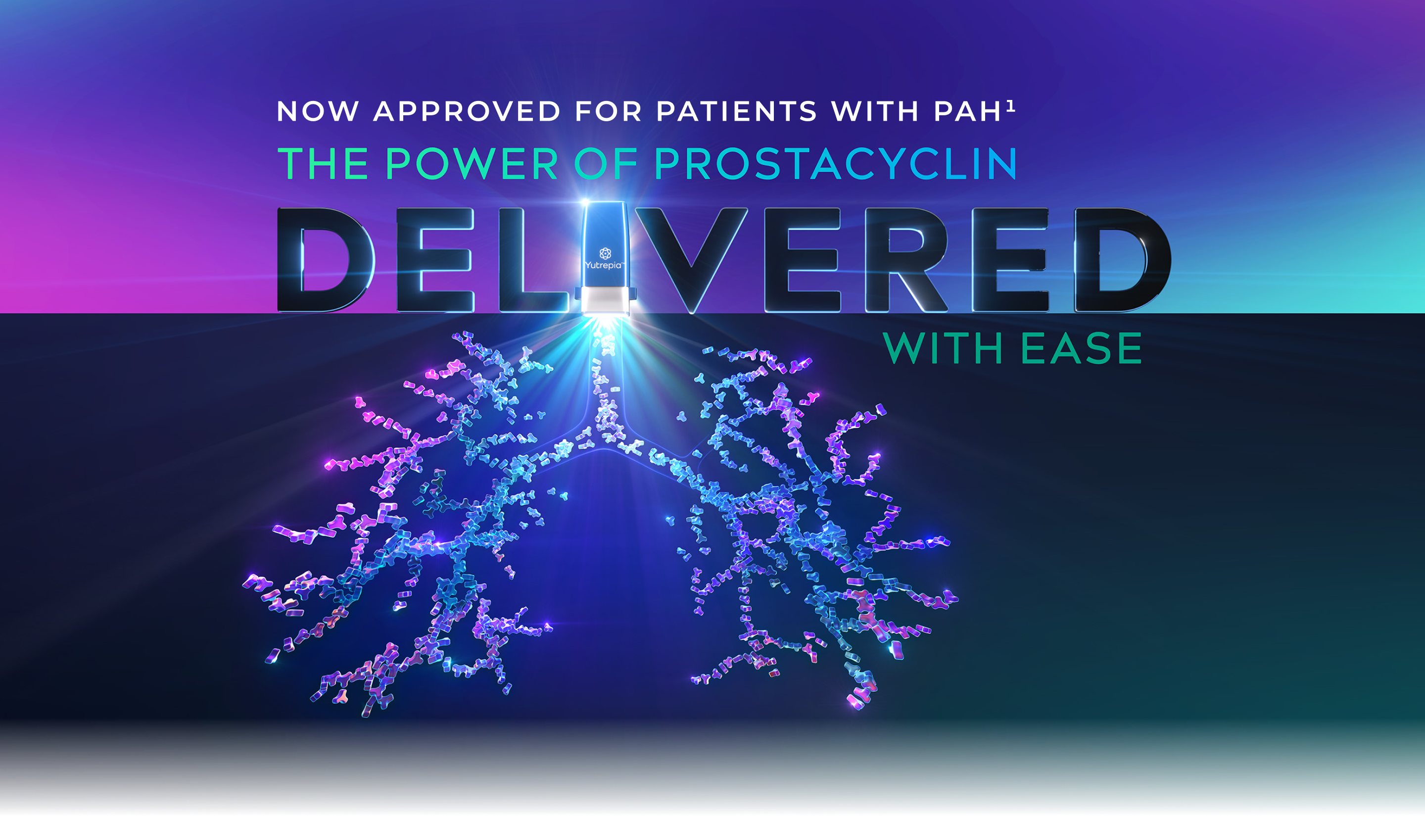 The power of prostacyclin delivered with ease