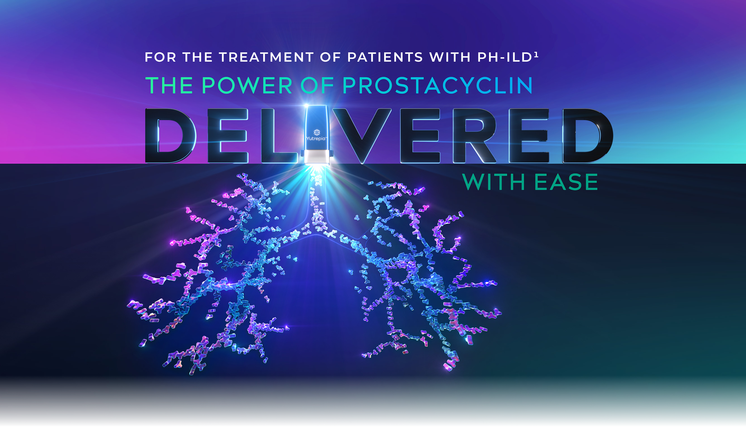 The power of prostacyclin delivered with ease