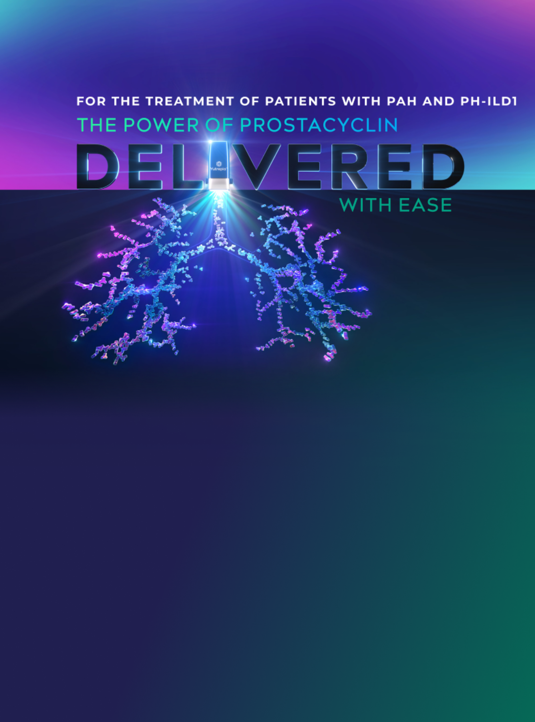 The power of prostacyclin delivered with ease