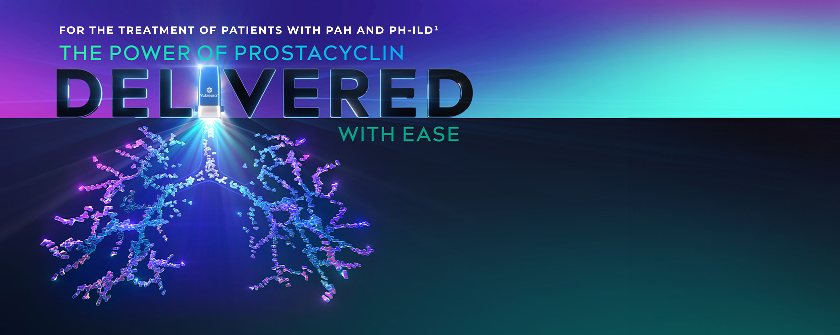 The power of prostacyclin delivered with ease