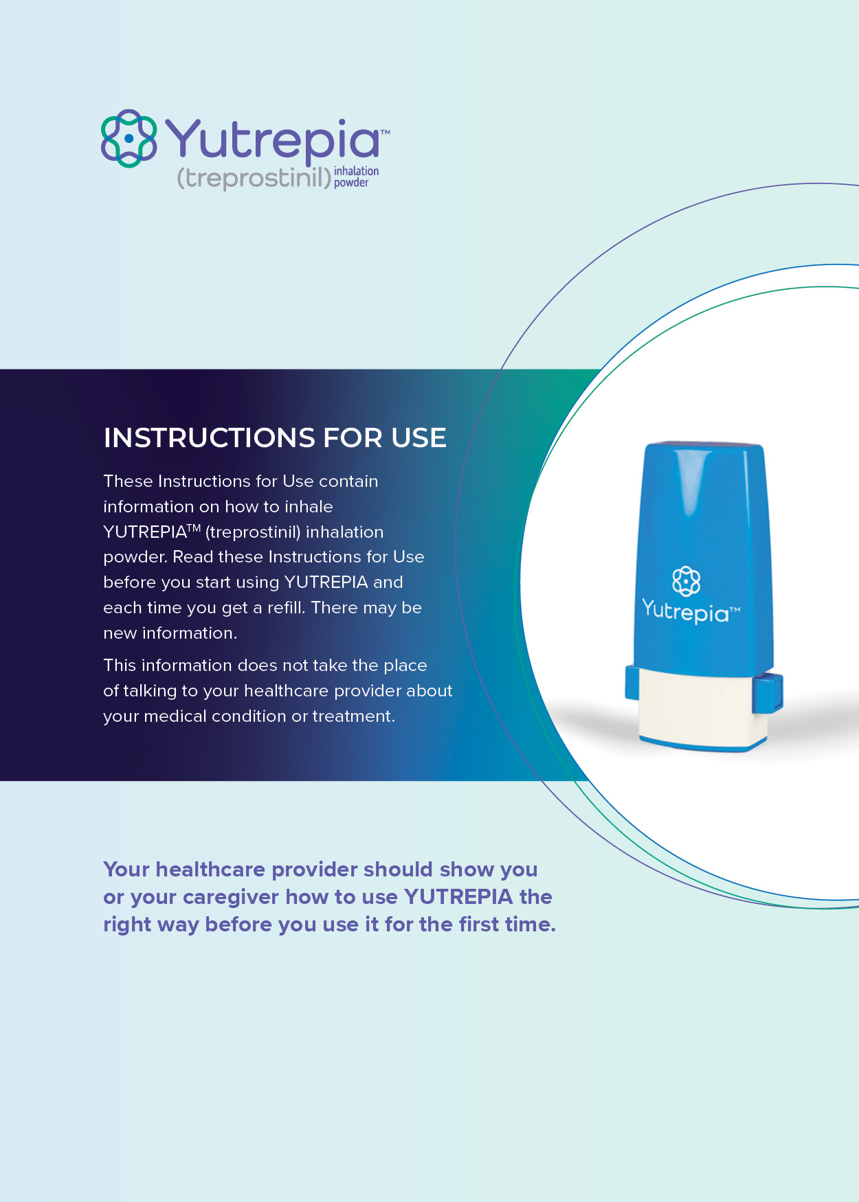 Instructions for Use